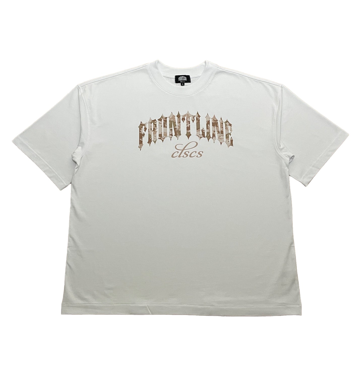 Digi camo wordmark tee