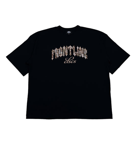 Digi camo wordmark tee