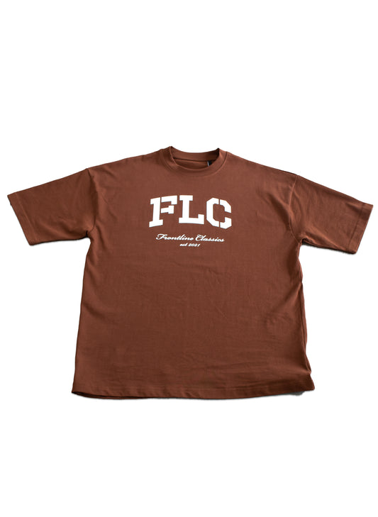 Military font tee