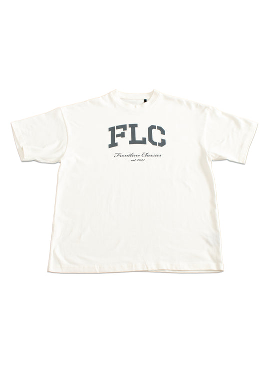 Military font tee